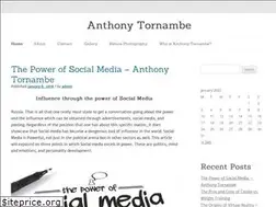 Sites similar to anthonytornambe.com