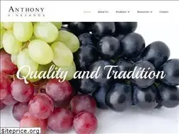 Sites similar to anthonyvineyards.com