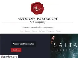 Sites similar to anthonywhatmore.co.za