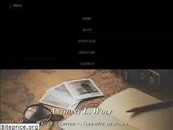 Sites similar to anthonywolfwriter.com