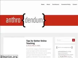 Sites similar to anthrodendum.org