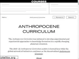 Sites similar to anthropocene-curriculum.org