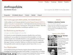 Sites similar to anthropofakte.de