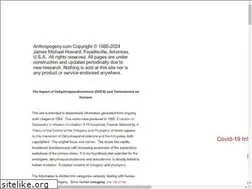 Sites similar to anthropogeny.com