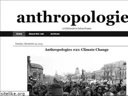 Sites similar to anthropologiesproject.org
