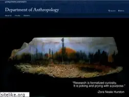 Sites similar to anthropology.georgetown.edu