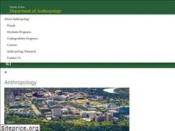 Sites similar to anthropology.ualberta.ca