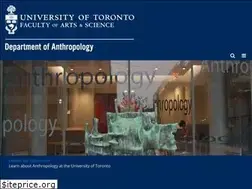 Sites similar to anthropology.utoronto.ca