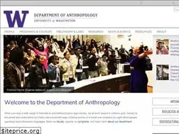 Sites similar to anthropology.washington.edu