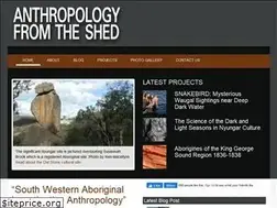 Sites similar to anthropologyfromtheshed.com