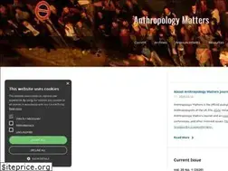 Sites similar to anthropologymatters.com