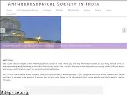 Sites similar to anthroposophicalsocietyindia.org
