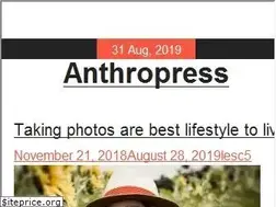 Sites similar to anthropress.org