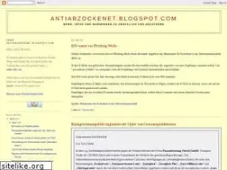 Sites similar to antiabzockenet.blogspot.com