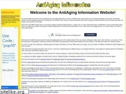 Sites similar to antiaginginfo.net