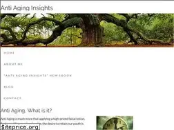Sites similar to antiaginginsights.com