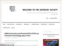 Sites similar to antibodysociety.org