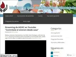 Sites similar to anticoagulado.info