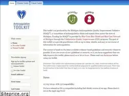 Sites similar to anticoagulationtoolkit.org