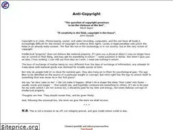 Sites similar to anticopyright.com