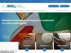 Sites similar to anticorruzione.it