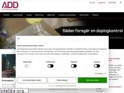 Sites similar to antidoping.dk
