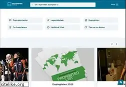 Sites similar to antidoping.no