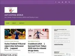 Sites similar to antidopingworld.wordpress.com