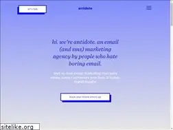 Sites similar to antidote.email
