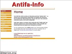 Sites similar to antifa-info.at
