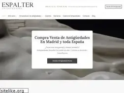 Sites similar to antiguedadesespalter.es
