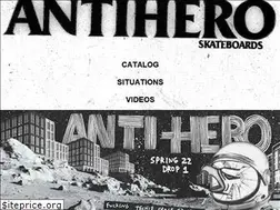 Sites similar to antiheroskateboards.com