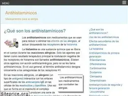 Sites similar to antihistaminico.com