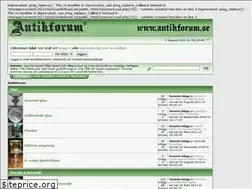 Sites similar to antikforum.se