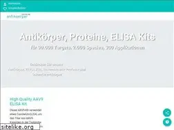 Sites similar to antikoerper.de