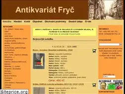 Sites similar to antikvariat-fryc.cz