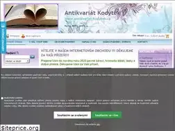 Sites similar to antikvariat-kodytek.cz