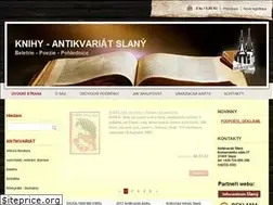 Sites similar to antikvariat-slany.cz