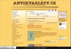 Sites similar to antikvariaty.cz