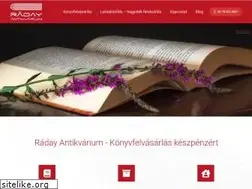 Sites similar to antikvarium-konyv.com