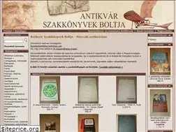 Sites similar to antikvarszakkonyv.hu
