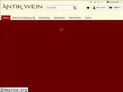 Sites similar to antikwein.de
