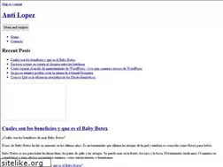 Sites similar to antilopez.es