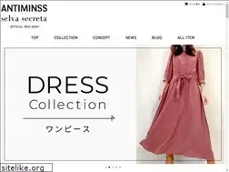Sites similar to antiminss.jp