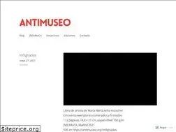 Sites similar to antimuseo.org