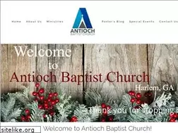 Sites similar to antioch-baptist.com