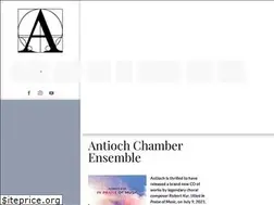 Sites similar to antiochchamberensemble.org