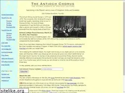 Sites similar to antiochchorus.com