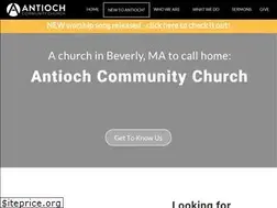 Sites similar to antiochchurchbeverly.org