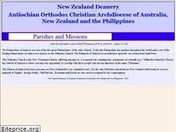 Sites similar to antiochian.org.nz